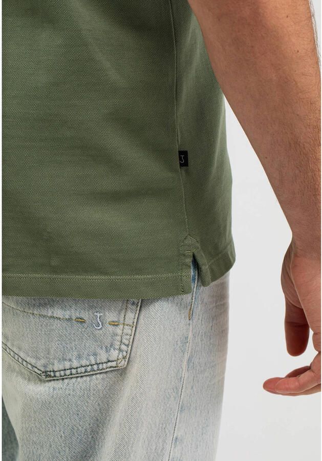 BUTCHER OF BLUE Heren Polo's & T-shirts Army Pique Polo Groen - Foto 6
