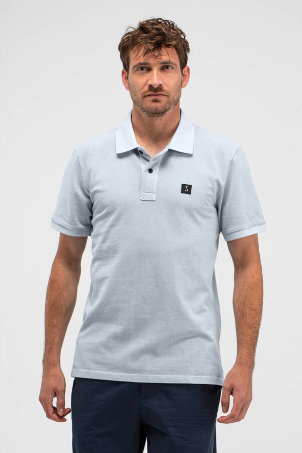 BUTCHER OF BLUE Heren Polo's & T-shirts Army Pique Polo Lichtblauw - Foto 5