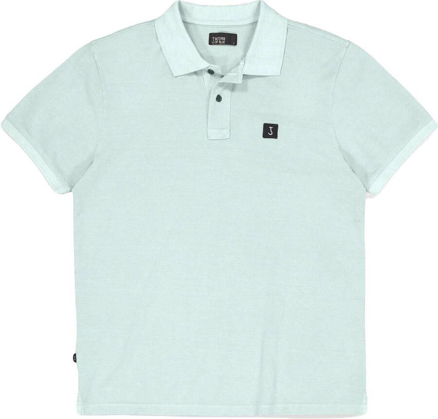 BUTCHER OF BLUE Heren Polo's & T-shirts Army Pique Polo Mint - Foto 5