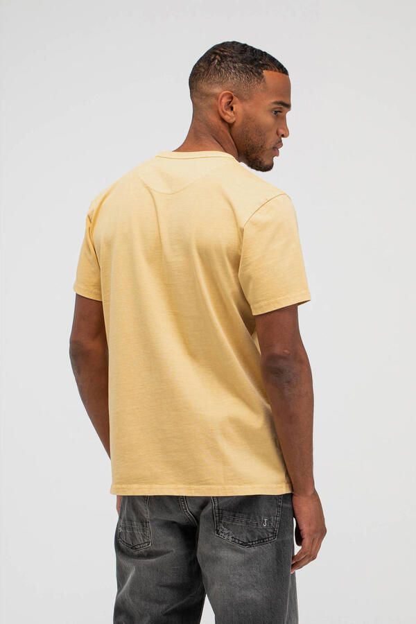 Butcher of Blue regular T-shirt geel - Foto 3