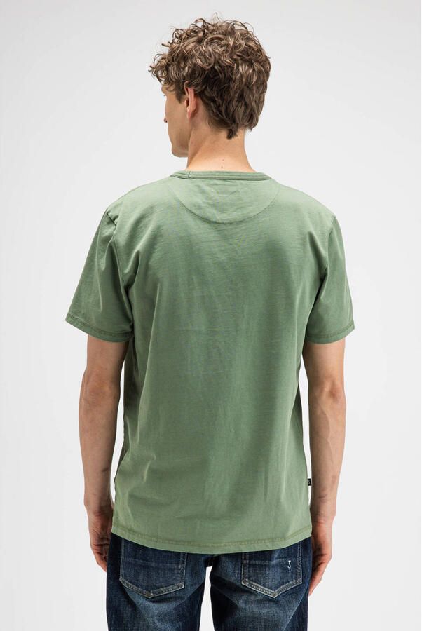 BUTCHER OF BLUE Heren Polo's & T-shirts Army Tee Groen - Foto 3
