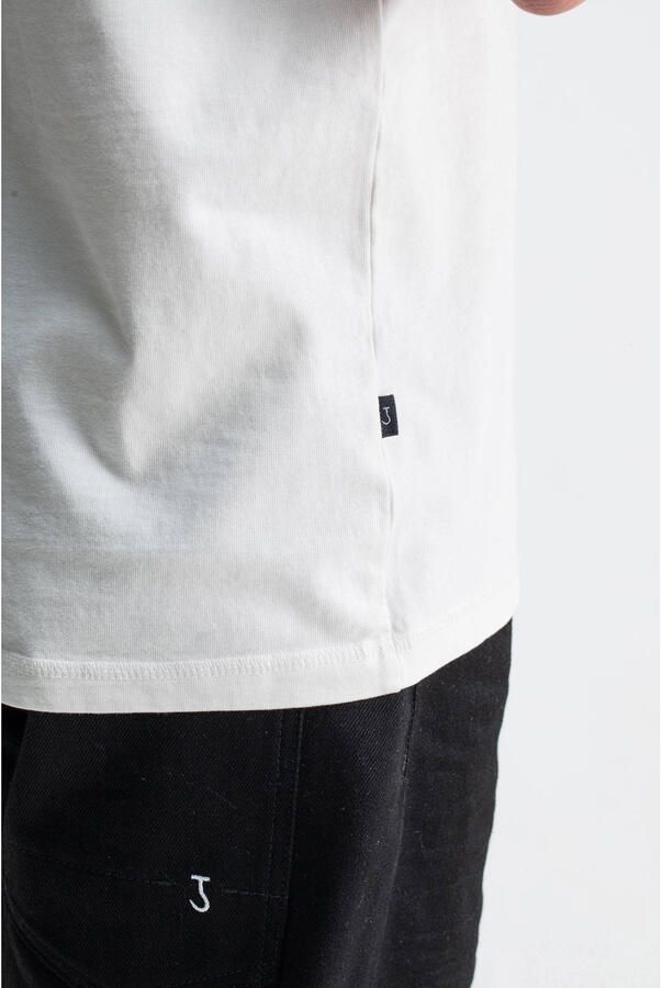 BUTCHER OF BLUE Heren Polo's & T-shirts Army Circle Tee Ecru - Foto 6