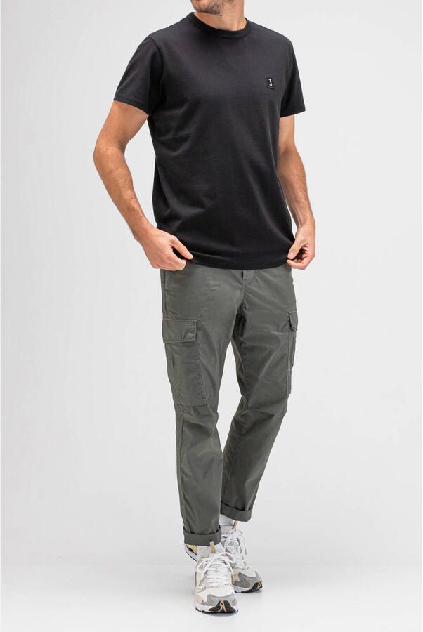 BUTCHER OF BLUE Heren Polo's & T-shirts Army Tee S s Zwart - Foto 5