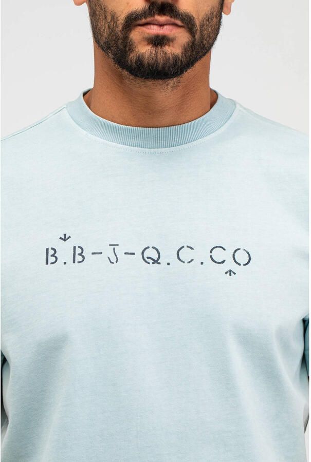 Butcher of Blue relaxed T-shirt lichtblauw - Foto 3