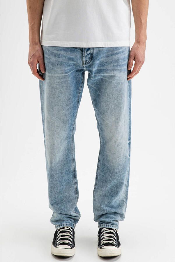 BUTCHER OF BLUE Heren Jeans Stockton Straight Redding Lt Blauw - Foto 5