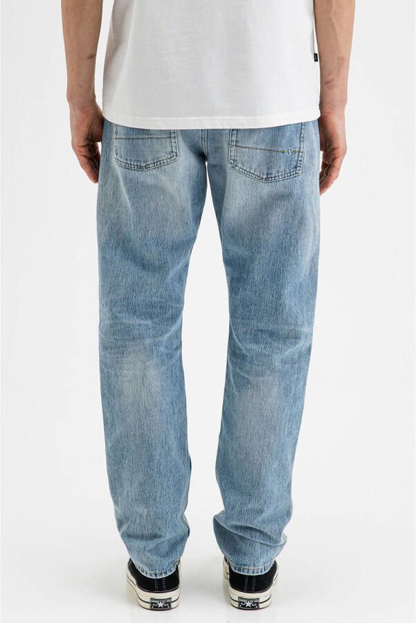 BUTCHER OF BLUE Heren Jeans Stockton Straight Redding Lt Blauw - Foto 6