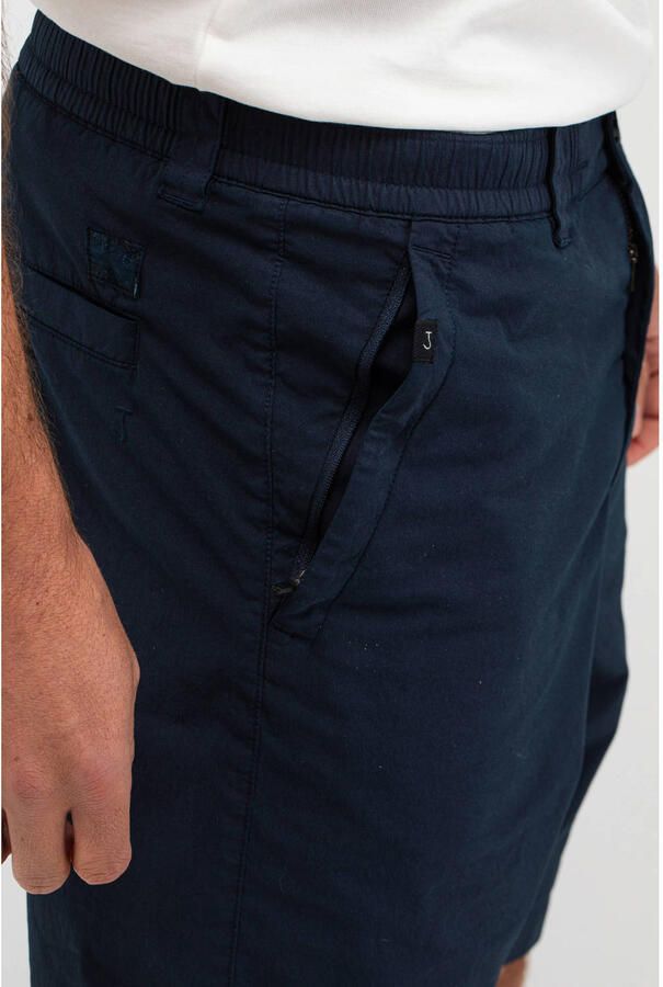 Butcher of Blue Tristan regular chino short donkerblauw - Foto 6
