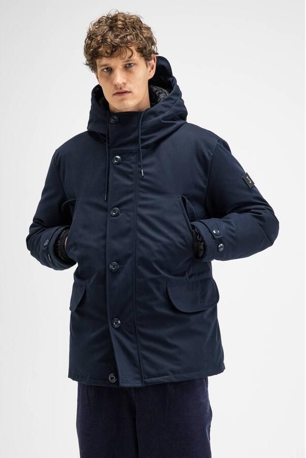 BUTCHER OF BLUE Heren Jassen Knox Jacket Donkerblauw - Foto 6