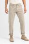 Butcher of Blue Stockton loose tapered broek beige grey - Thumbnail 1