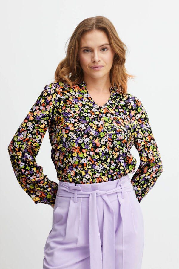 B.Young blouse BYIBANE met all over print multi