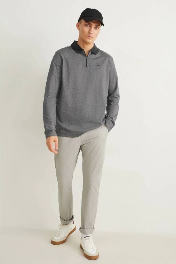 Heren polo lange mouw c&a new arrivals