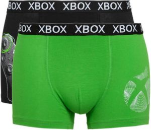 C&A boxershort Xbox set van 2 groen zwart