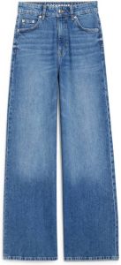 C&A Clockhouse wide leg jeans medium blue denim