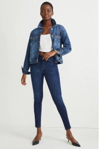 C&A high waist skinny jeans medium blue denim