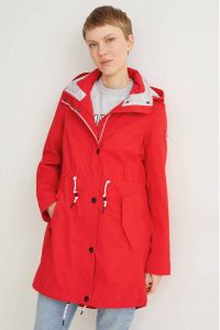 C&A softshell jas rood