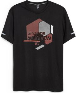 C&A sport T-shirt zwart