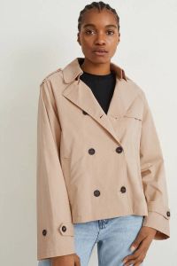 C&A trenchcoat zomer beige