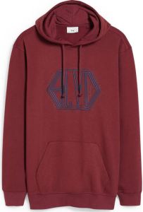 C&A XL hoodie met printopdruk rood