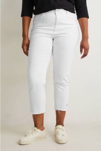 C&A XL straight fit capri jeans wit