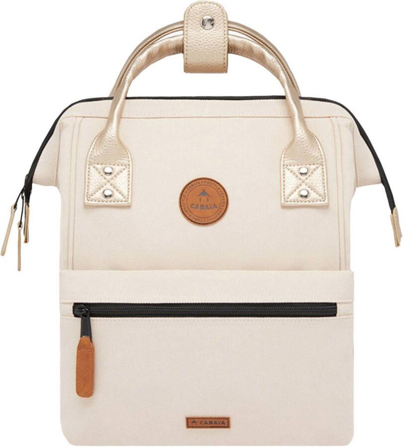 Cabaia Avontuurlijke Rugzak met Levenslange Garantie Beige Dames