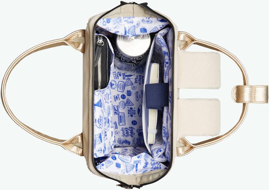 Cabaia Avontuurlijke Rugzak met Levenslange Garantie Beige Dames - Foto 3