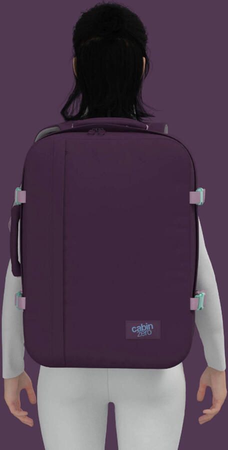 CabinZero Classic 44L Ultra Light Cabin Bag midnight purple - Foto 3