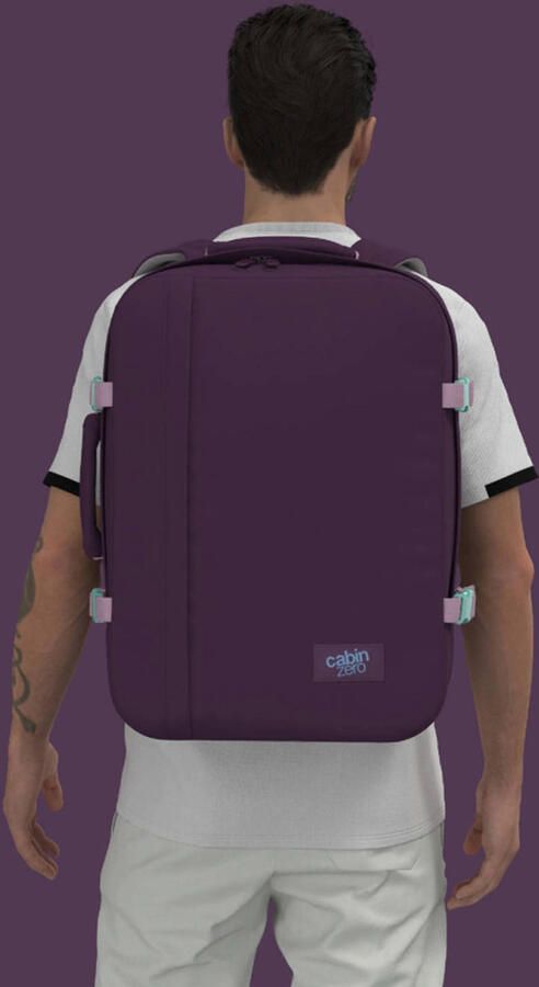 CabinZero Classic 44L Ultra Light Cabin Bag midnight purple - Foto 2