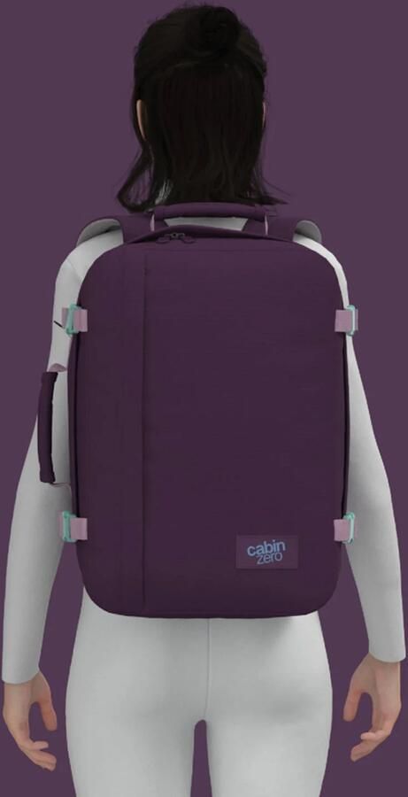 CabinZero reistas Classic 36L donkerpaars