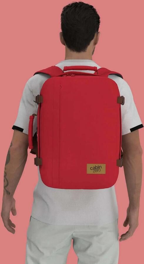 CabinZero reistas Classic 36L rood
