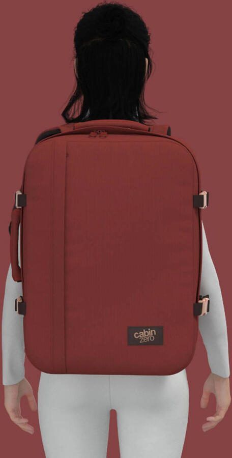 CabinZero reistas Classic 44L rood - Foto 3