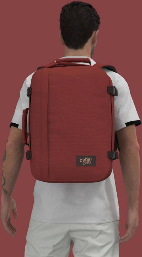 CabinZero reistas Clssic 36L rood - Foto 2