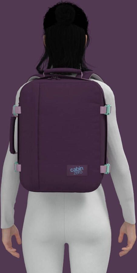 CabinZero rugzak Classic 28L midnight purple - Foto 2