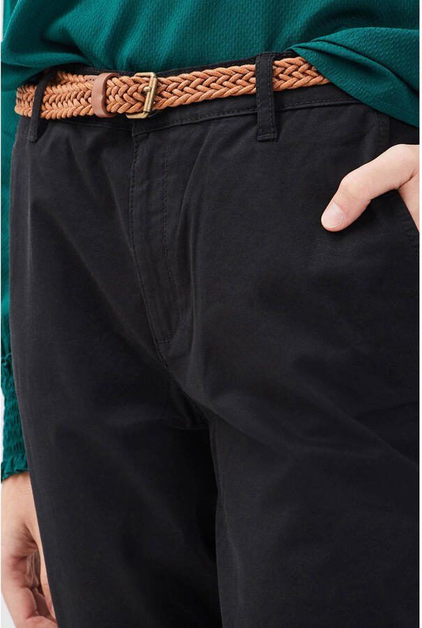 Cache 7 8 chinobroek slim fit zwart - Foto 2