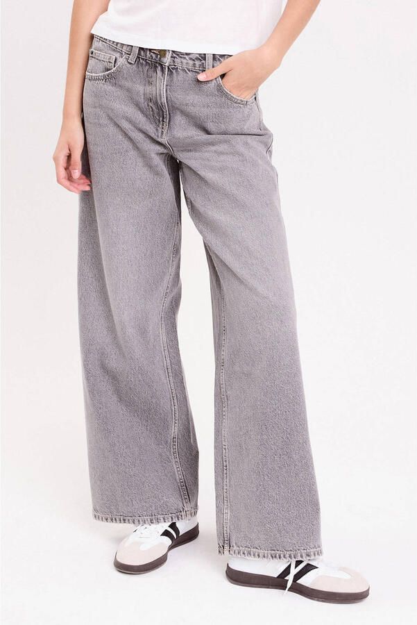 Cache baggy jeans grey denim - Foto 3