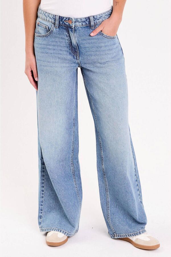 Cache baggy jeans medium blue denim