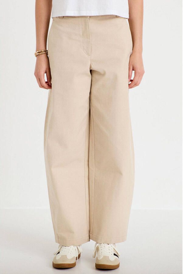 Cache barrel broek zand