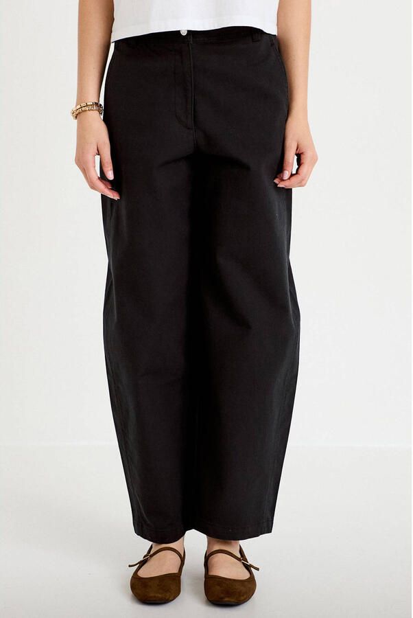 Cache barrel broek zwart