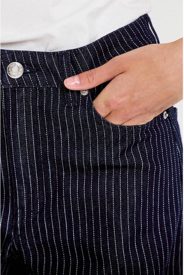 Cache barrel jeans donkerblauw - Foto 2