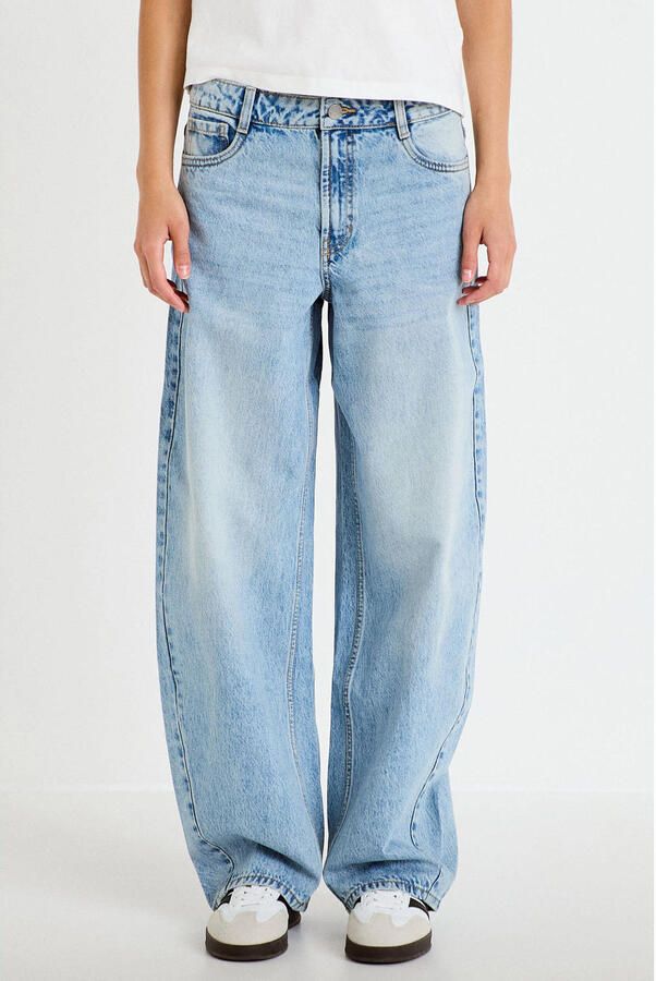 Cache barrel jeans lichtblauw