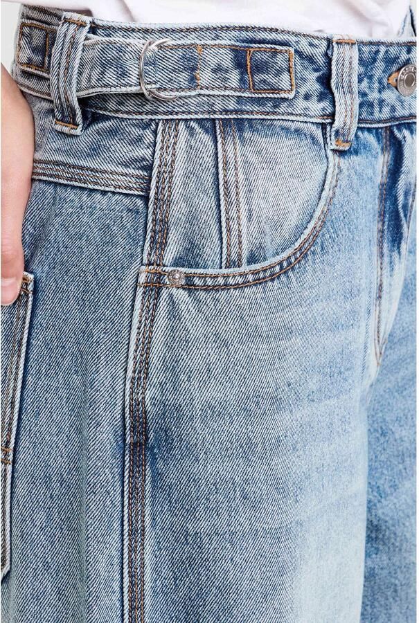 Cache barrel jeans lichtblauw - Foto 2