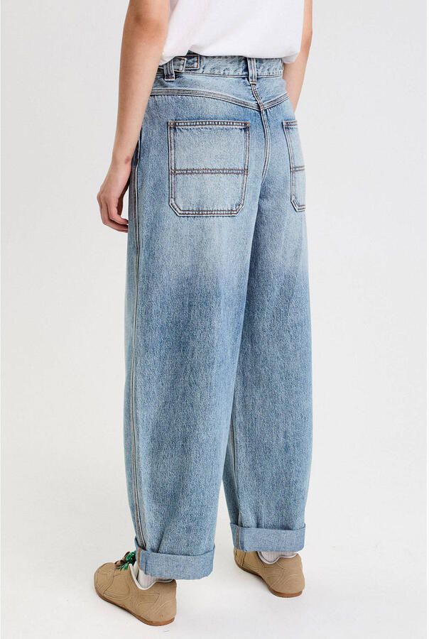 Cache barrel jeans lichtblauw - Foto 3