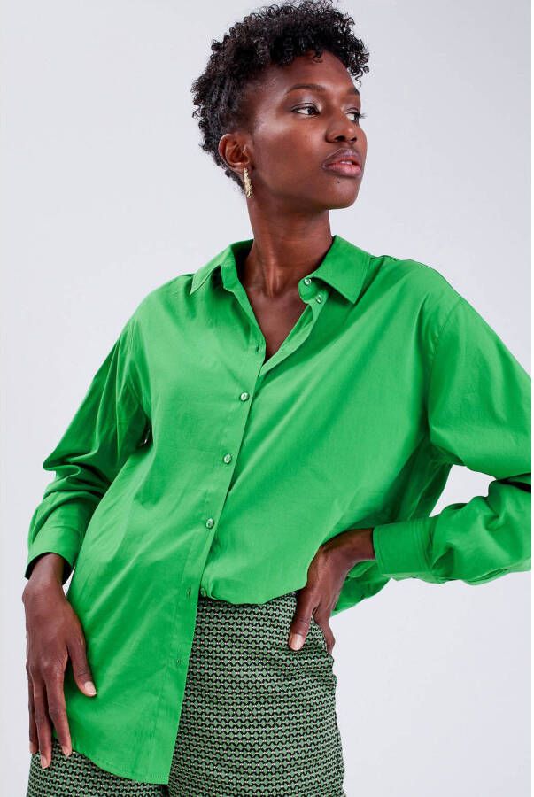 Cache blouse groen