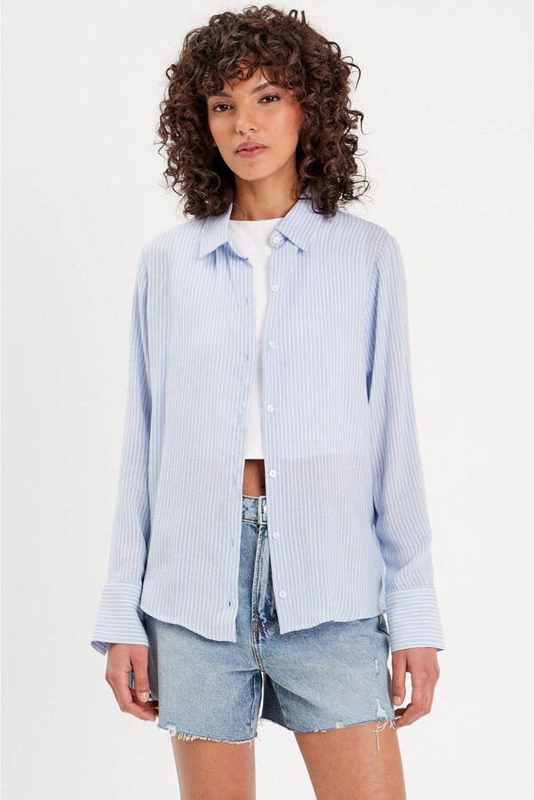 Cache blouse lichtblauw