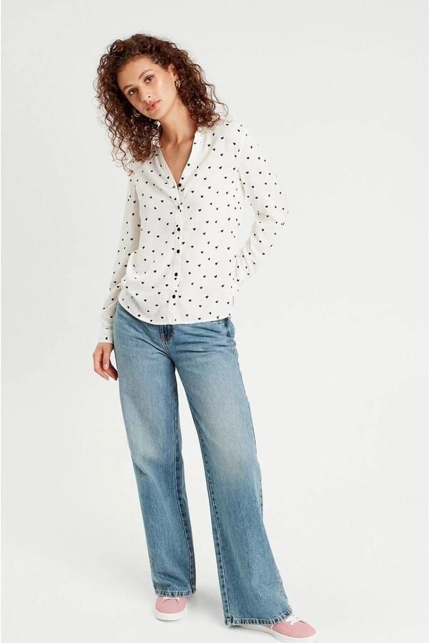 Cache blouse wit - Foto 2
