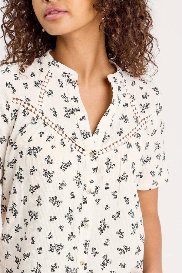 Cache blouse wit - Foto 3