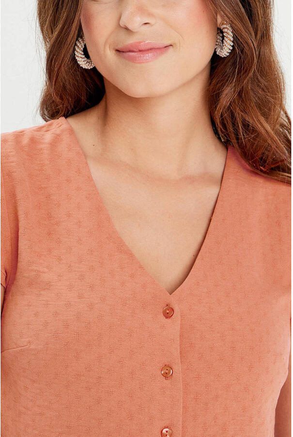 Cache blouse zalm - Foto 2