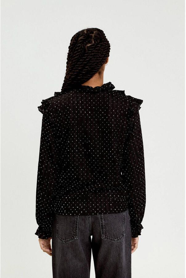 Cache blouse zwart - Foto 2