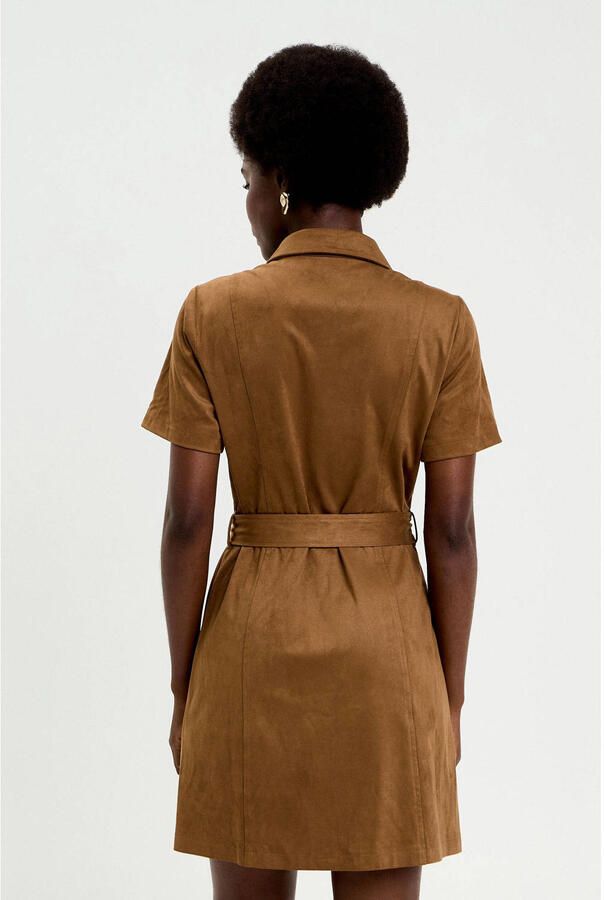Cache blousejurk bruin - Foto 3