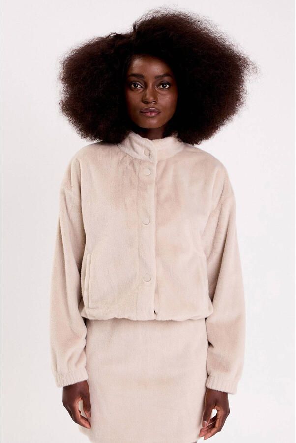 Cache bomberjack beige