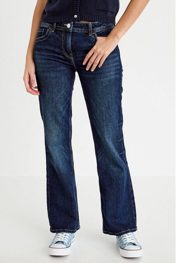 Cache bootcut jeans dark blue
